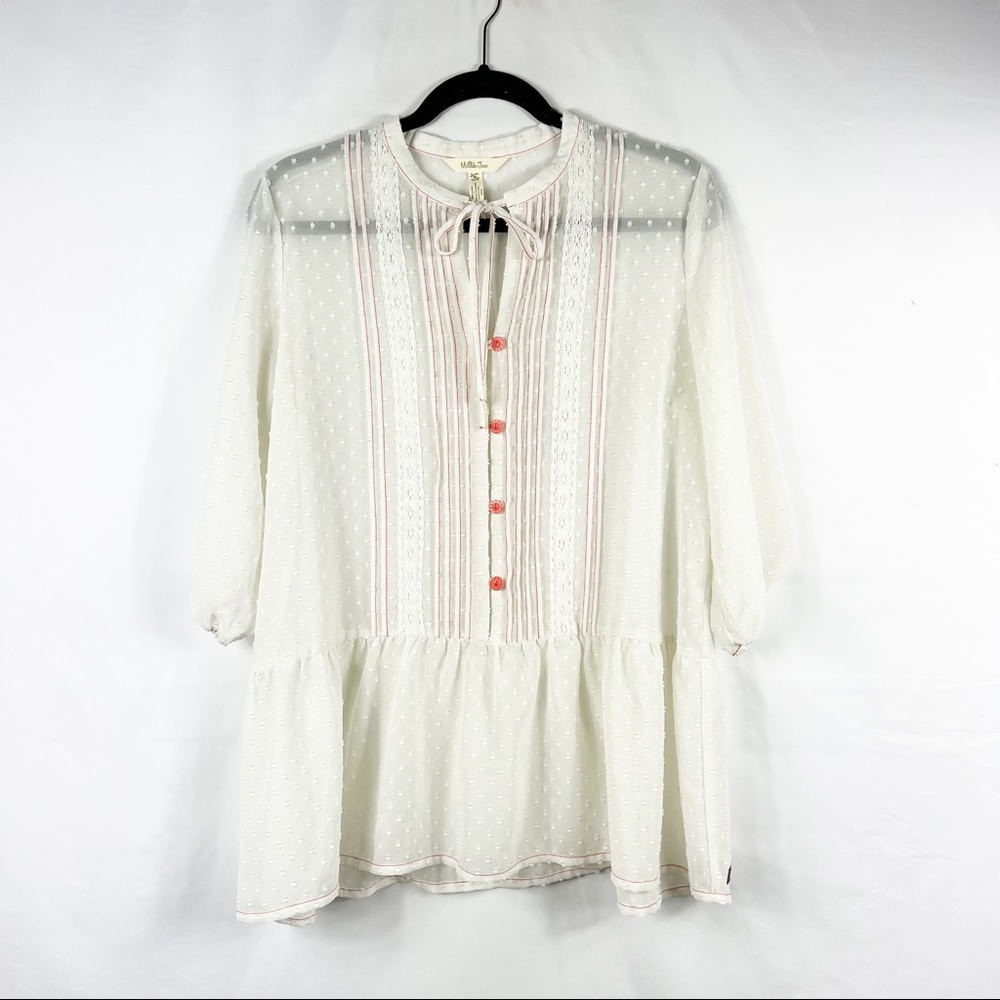 MATILDA JANE Light the Way Tunic Top in Size Medium - Picture 2 of 7